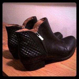 Lucky Brand Leather Ankle Boots